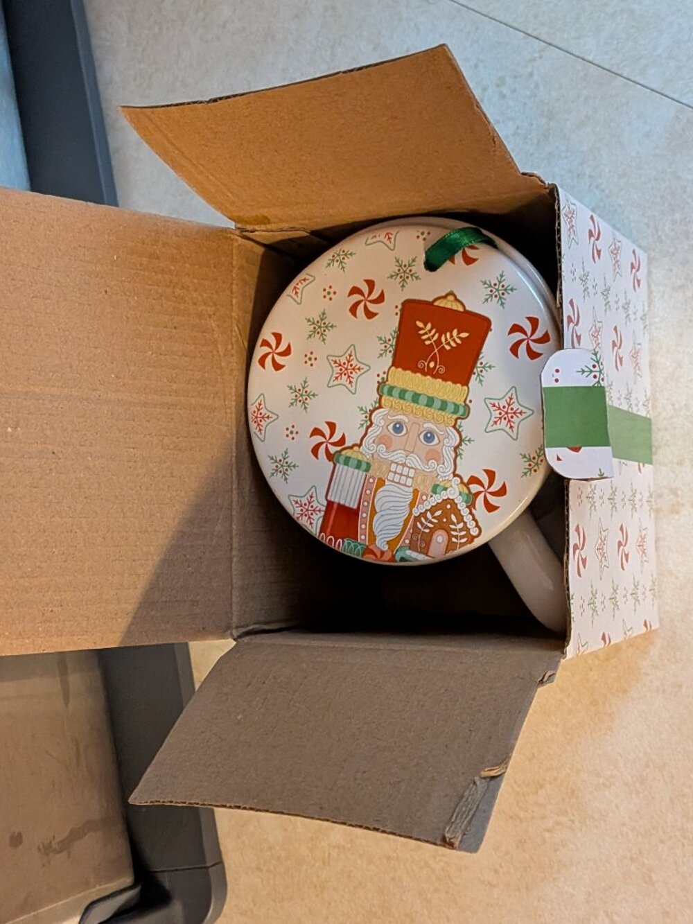 NIB Temptations Christmas Nutcracker Mug & Ornament